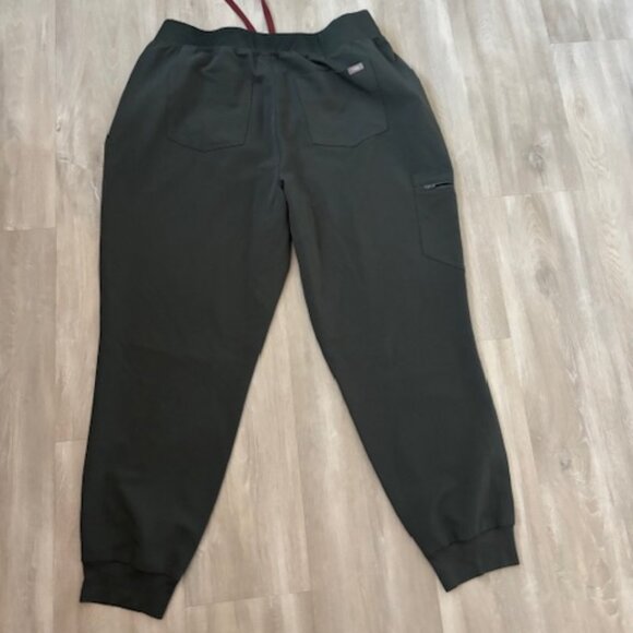 FIGS High Waisted Zamora™ Jogger Scrub Pants 2.0 (Bonsai) size XXL - Picture 3 of 8